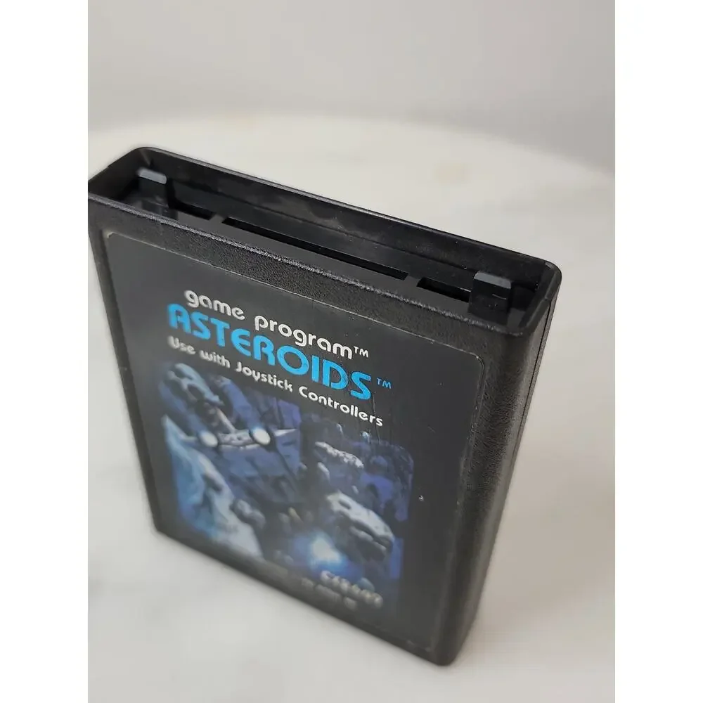 Asteroids - Atari 2600 - Cleaned & Tested Video Game 1981 CX2649